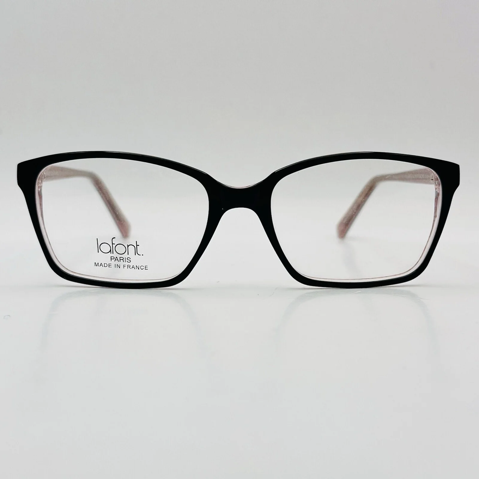 Francis Klein Pensee Eyeglasses Cat Eye Rhinestones Purple Handmade In France 3