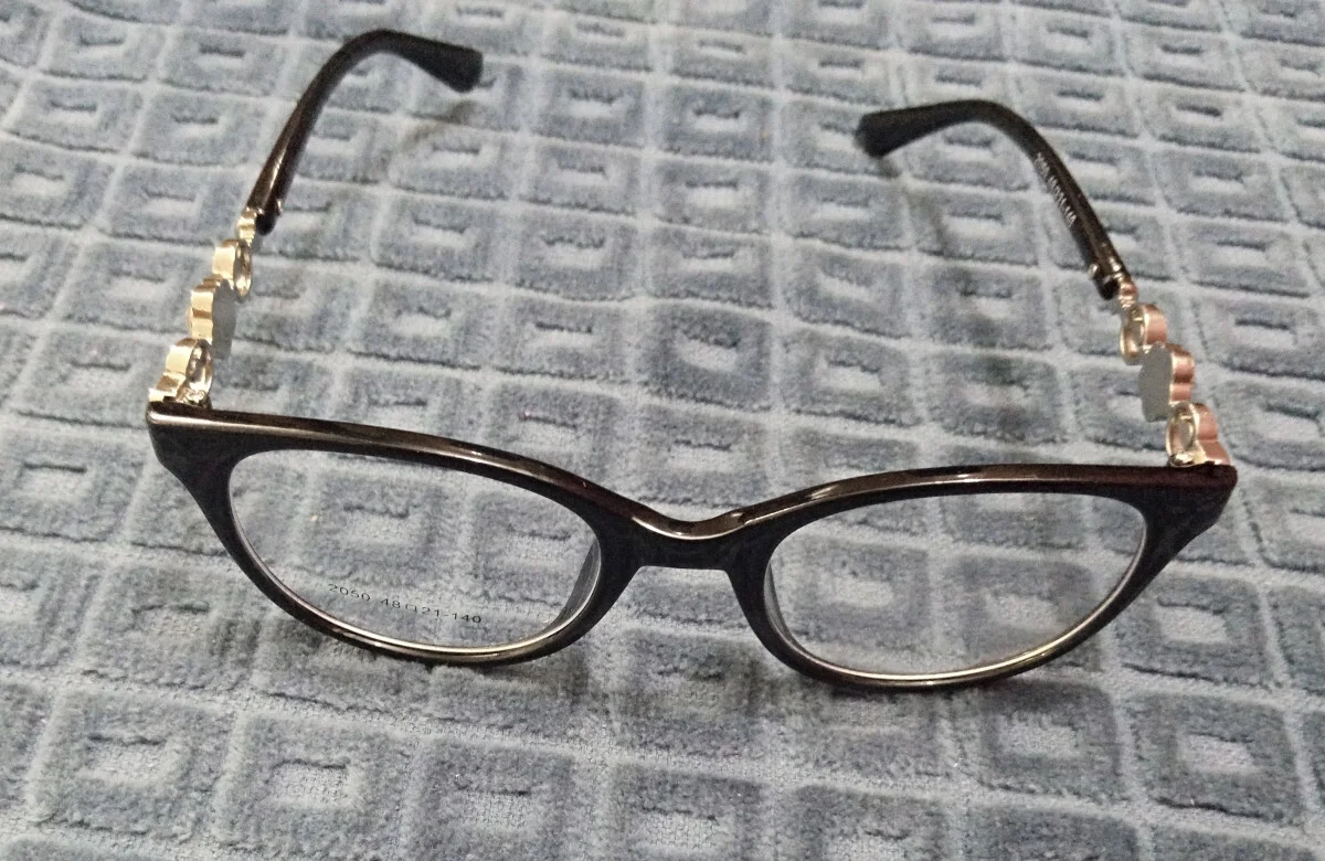 Hand Made Vintage Small Round Square Glasses Frames Full Rim Eyeglasses Mismatch 2