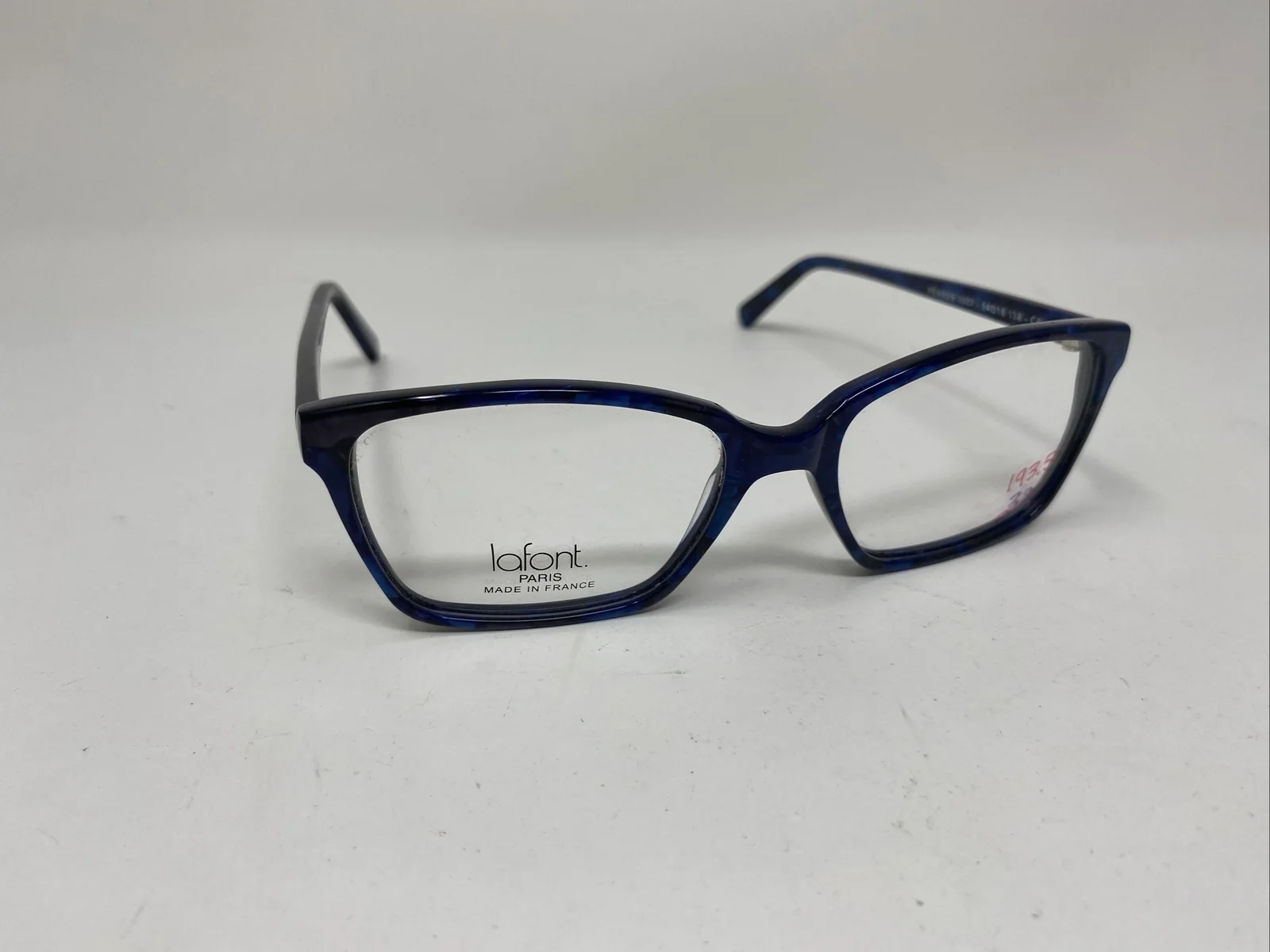 JEAN LAFONT EYEGLASS PENSEE 3037 54/16/138 BLUE PURPLE MARBLE FRANCE &A02