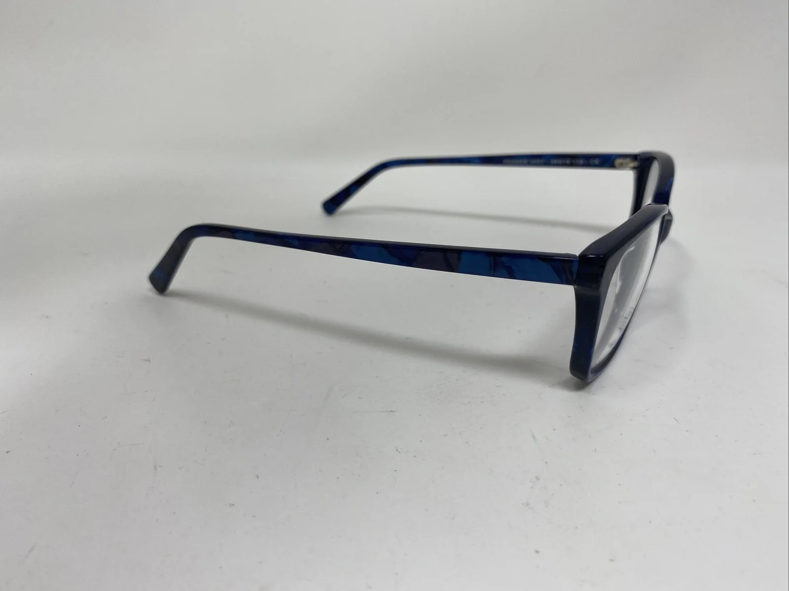 JEAN LAFONT EYEGLASS PENSEE 3037 54/16/138 BLUE PURPLE MARBLE FRANCE &A02 3