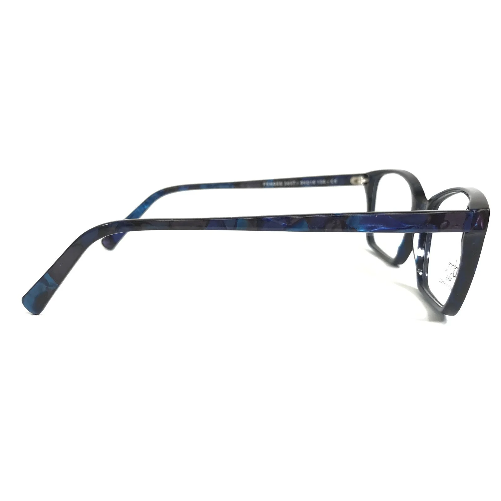 Jean Lafont Eyeglasses Frames PENSEE 3037 Blue Purple Brown Tortoise 54-16-138 4