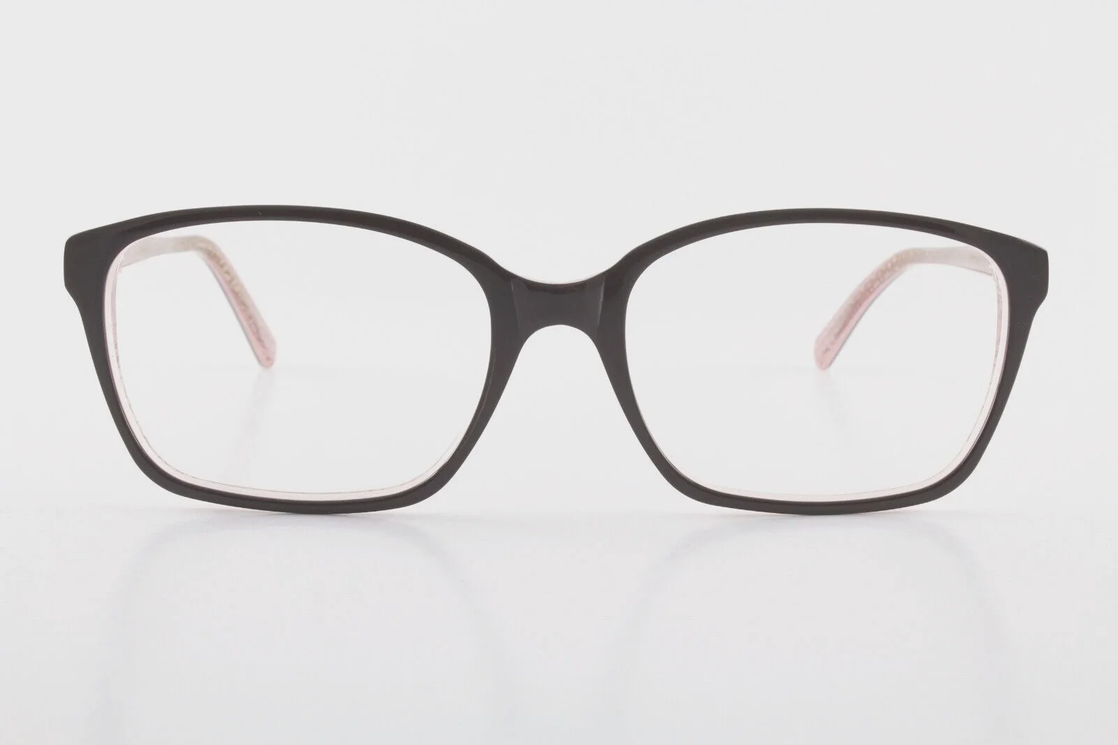Rare Authentic Jean Lafont PENSEE 5012 54mm Brown Pink Frames Glasses France