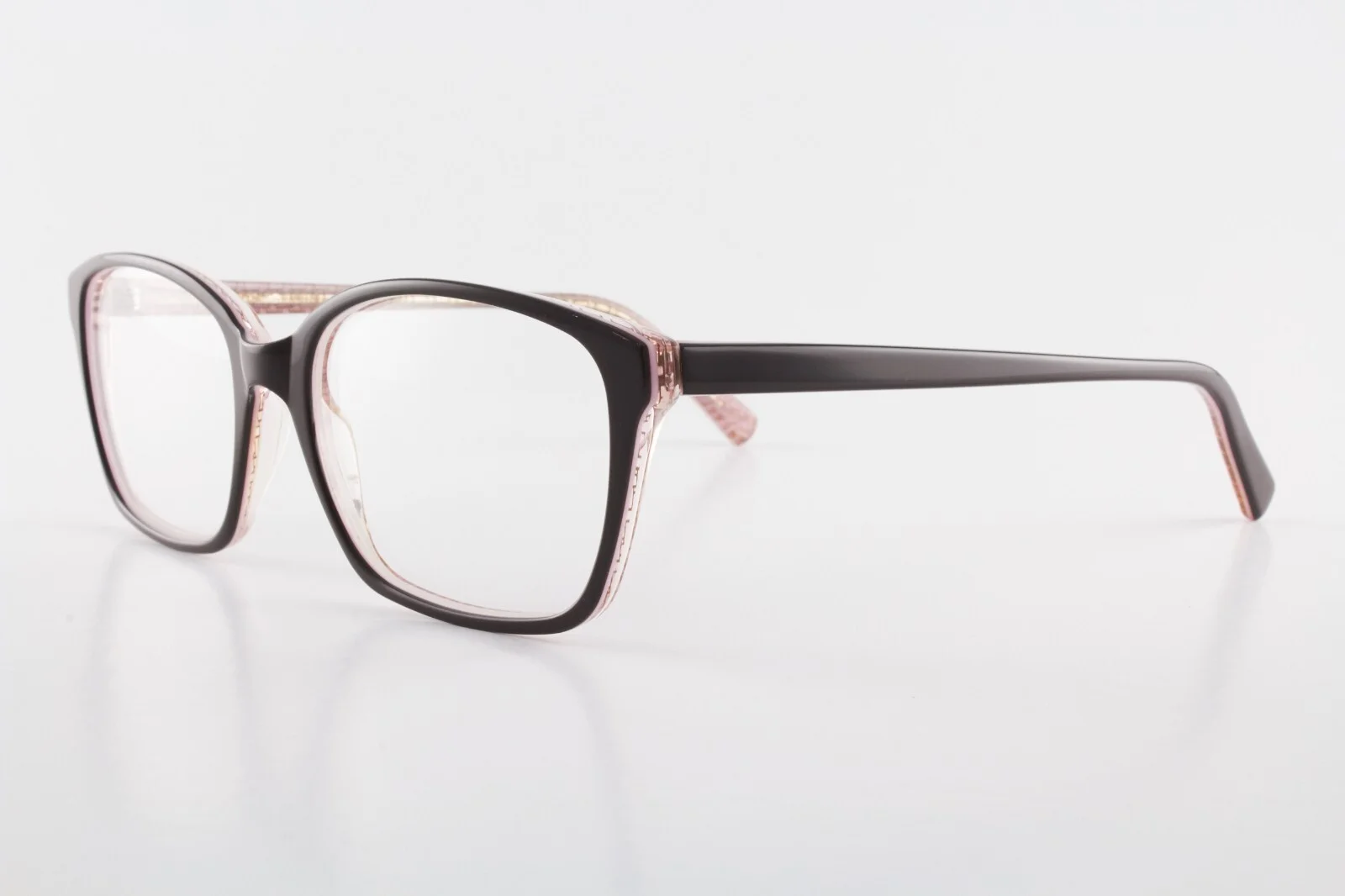 Rare Authentic Jean Lafont PENSEE 5012 54mm Brown Pink Frames Glasses France 3
